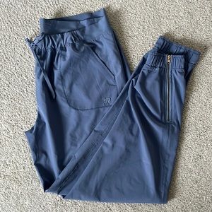 Albion Fit Jetsetters Joggers- Slate Blue
